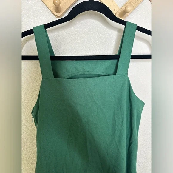 Commense Green Sleeveless Dress - Picture 4 of 11